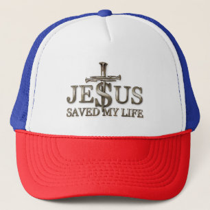 Casquette Jésus-Christ a sauvé mon cadeau de vie pour les fe
