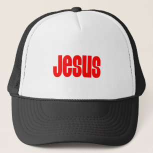 Casquette Jésus en rouge