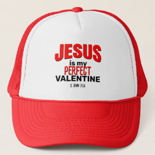Casquette JÉSUS EST MON PARFAIT VALENTINE Christian