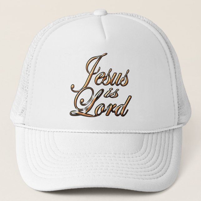 Casquette Jésus est seigneur (Devant)