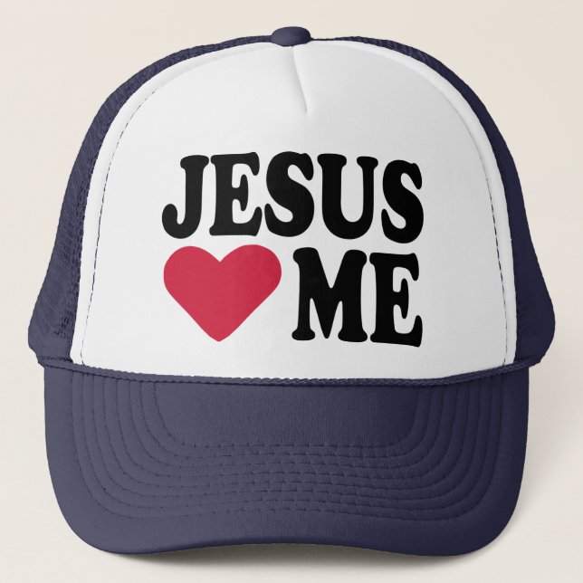 Casquette Jésus m'aime (Devant)
