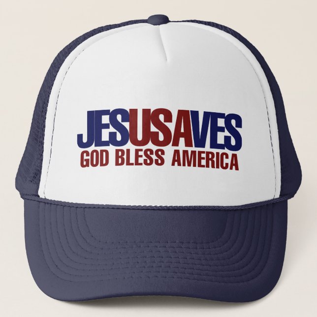 Casquette Jésus sauve (Devant)