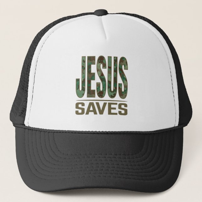 Casquette Jésus sauve (Devant)