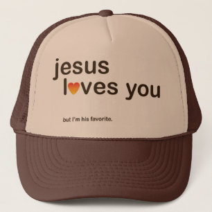 Casquette Jésus vous aime