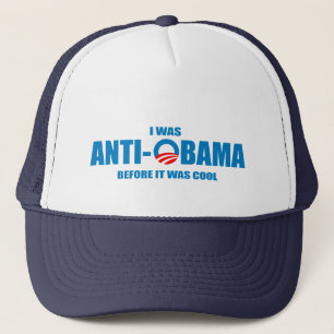 Casquette J'étais anti-Obama avant d'être un T-shirt cool