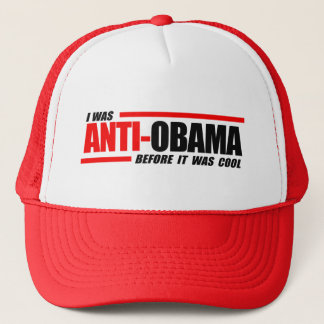 Casquette J'étais Anti-Obama avant qu'il ait fait frais