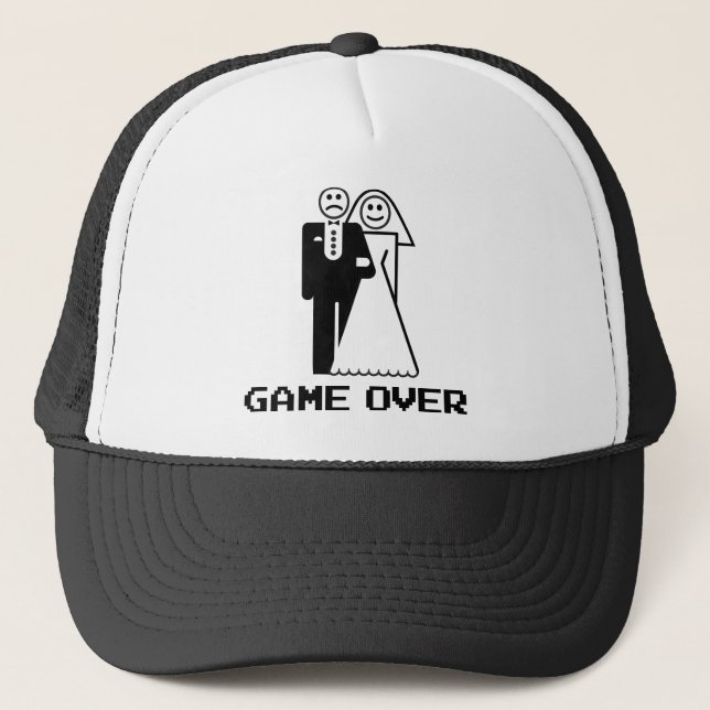 Casquette Jeu au-dessus de jeu de mariage au-dessus de (Devant)