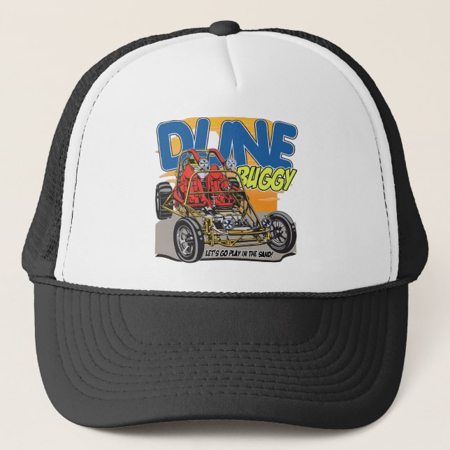 Casquette Jeu de buggy des sables dans le sable (Devant)