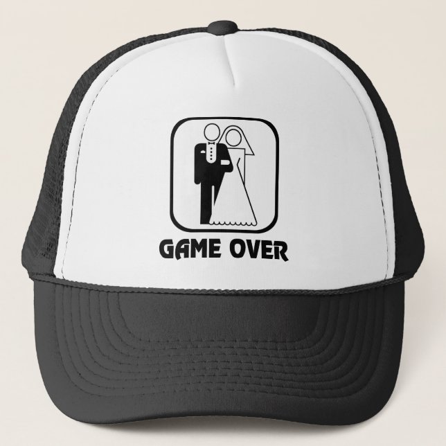 Casquette Jeu de symbole de mariage plus de (Devant)