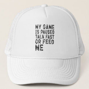 Casquette Jeu Lover Mon Jeu Est Suspendu Cool Jeu Anniversai