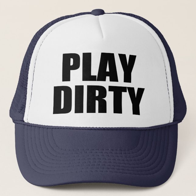 CASQUETTE JEU SALE (Devant)