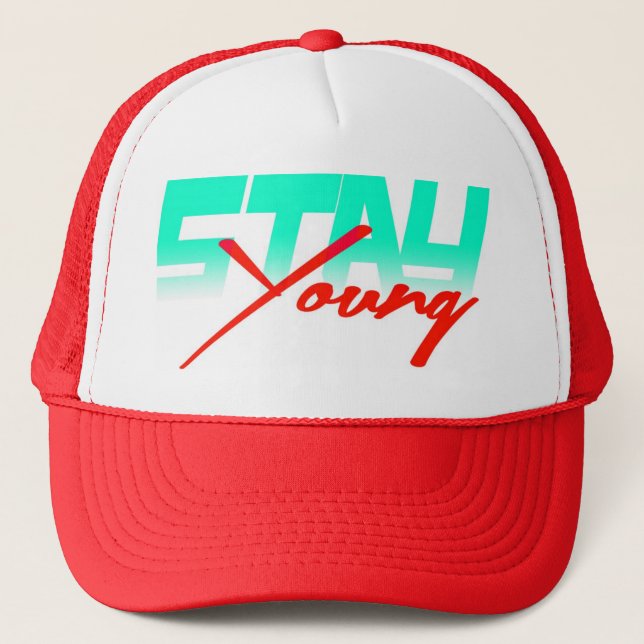 Casquette Jeunes de séjour (rouges) (Devant)