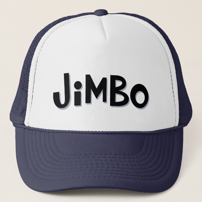 Casquette JIMBO Surnom Trucker Chapeau (Devant)