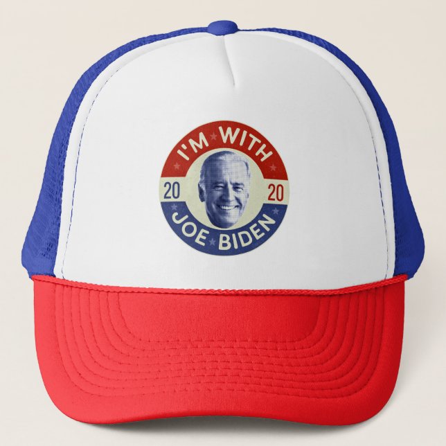 Casquette Joe Biden pour le Président 2020 Démocrate Photo R (Devant)