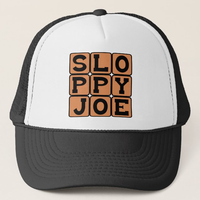 Casquette Joe escarpé, Sandwich Comfort Food (Devant)