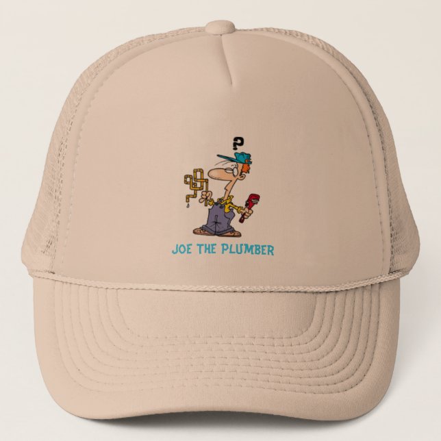 Casquette Joe le plombier (Devant)
