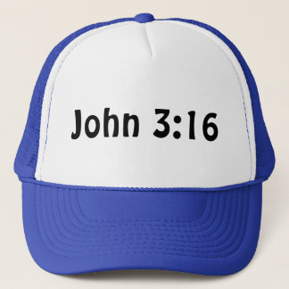 Casquette John 3 16