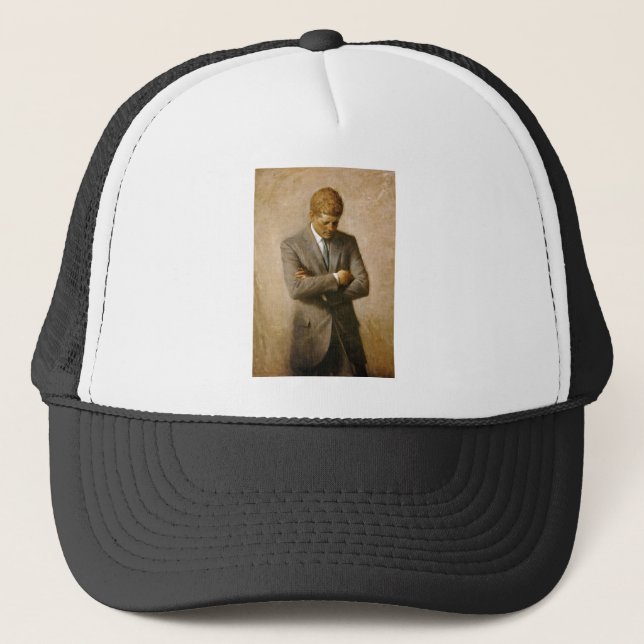 Casquette John F Kennedy Portrait officiel par Aaron Shikler (Devant)