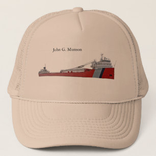 Casquette John G. Chapeau de camion de Munson