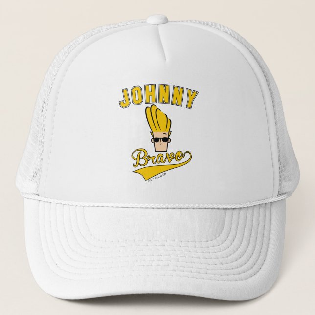 Casquette Johnny Bravo Collegiate Graphic (Devant)