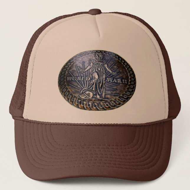 Casquette Joint de mémorial de 2ÈME GUERRE MONDIALE (Devant)