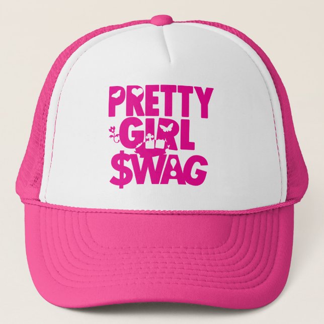 Casquette joli butin de fille ! (Devant)