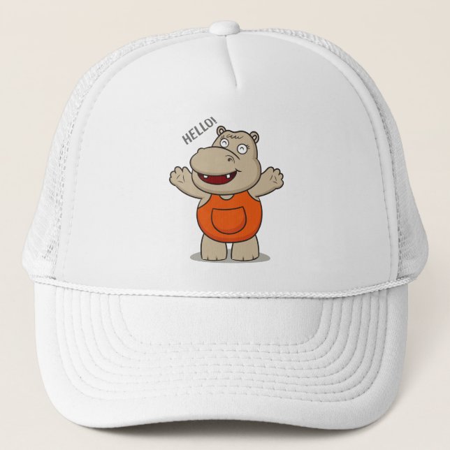 Casquette Joli hippo (Devant)