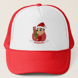 Casquette Joli Noël garçon dessin animé Trucker Chapeau
