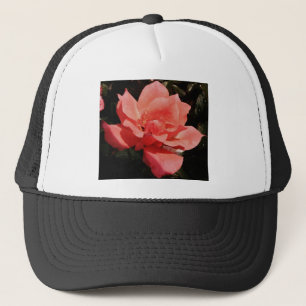 Casquette Joli rose rose Peach floral