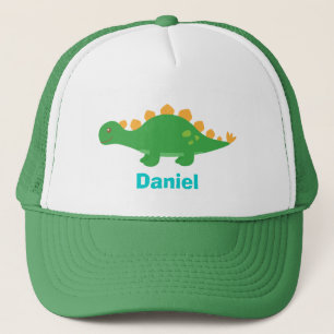 Casquette Joli Stégosaure vert dinosaure pour