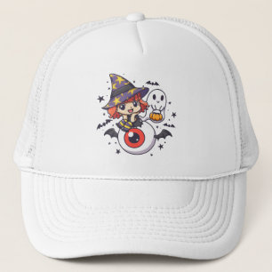 Casquette Jolie sorcière enfant pour Halloween