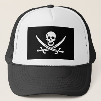 Casquette Jolly roger de Calico Jack Rackham (NOIR)