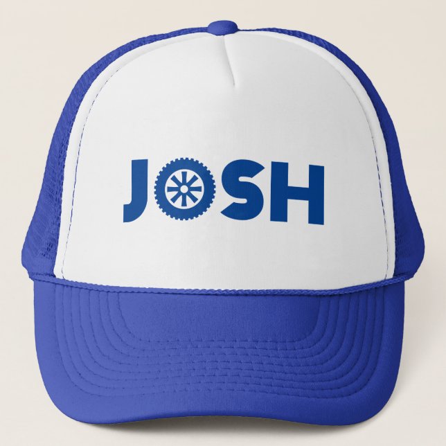 Casquette Josh Petrol Head Trucker Chapeau (Devant)
