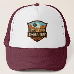 Casquette Joshua Tree National Park Illustration Retro