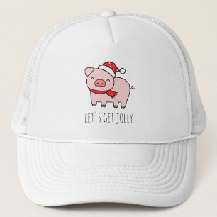 Casquette Jote Cochon Rose Lit Obtenir Jolly Minimaliste Noë