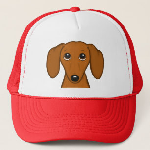 Casquette Jote Red Dachshund   Drôle Drôle Cartoon Wiener Do