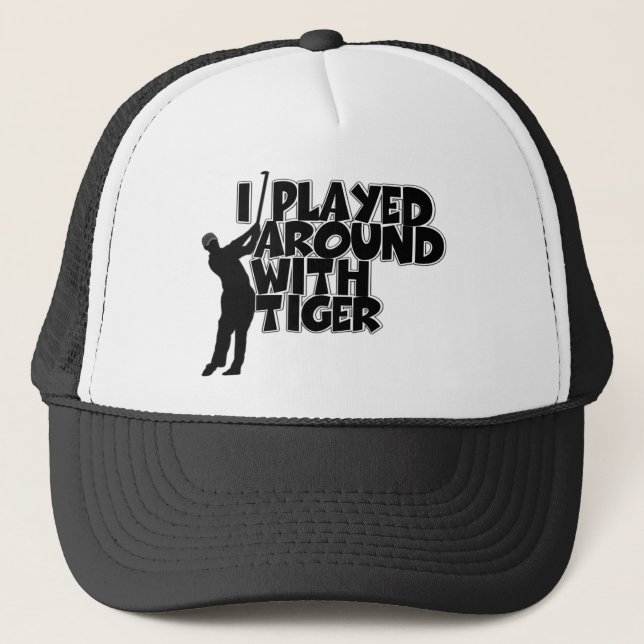 Casquette Jouer au golf drôle (Devant)