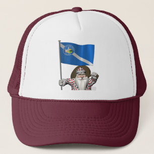 Casquette Jouer Au Père Noël Avec L'Enseigne De Las Vegas