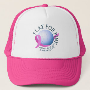 Casquette Jouer pour la sensibilisation au cancer du sein ro