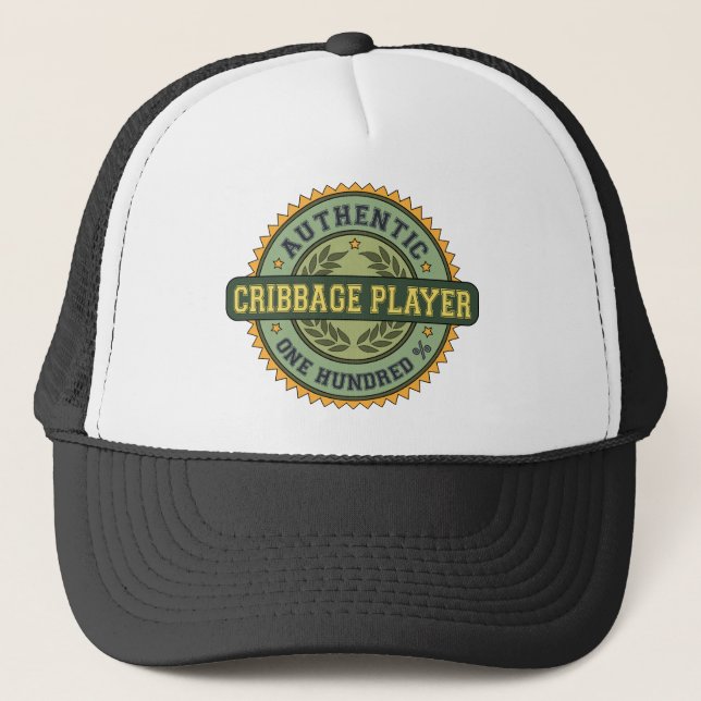Casquette Joueur authentique de Cribbage (Devant)