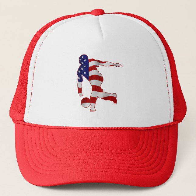 Casquette Joueur de bowling américain (Devant)