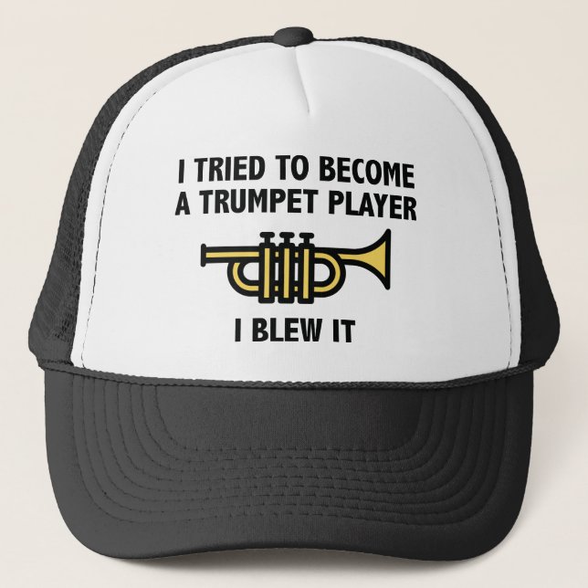 Casquette Joueur de trompettes (Devant)