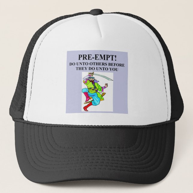 Casquette joueur en double de jeu de pont (Devant)