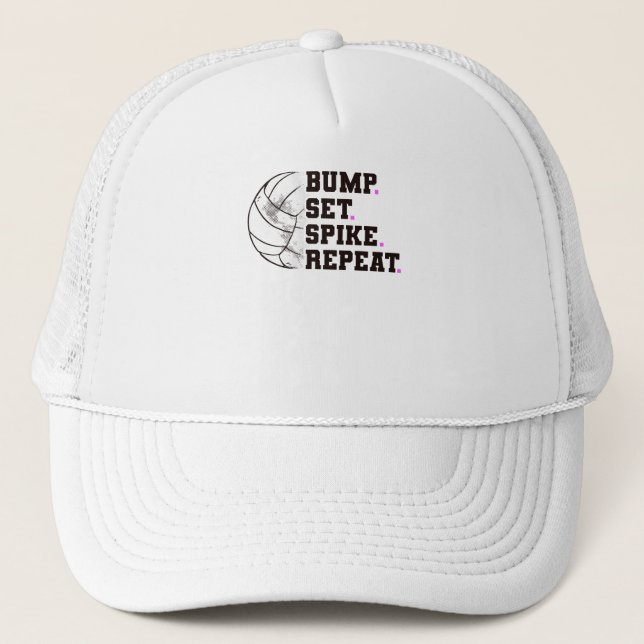 Casquette Joueuse de beach Lady Volleyball (Devant)