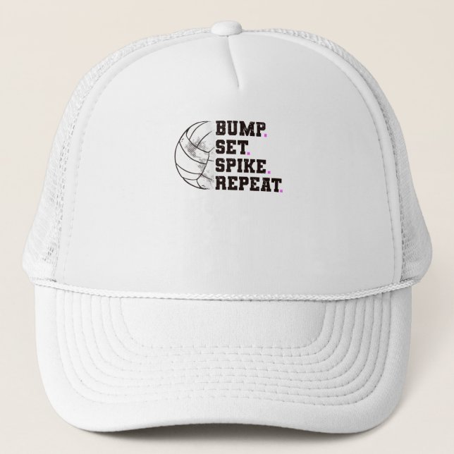 Casquette Joueuse de beach Lady Volleyball (Devant)