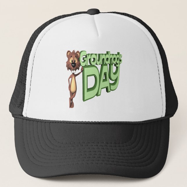 Casquette Jour de Groundhogs (Devant)