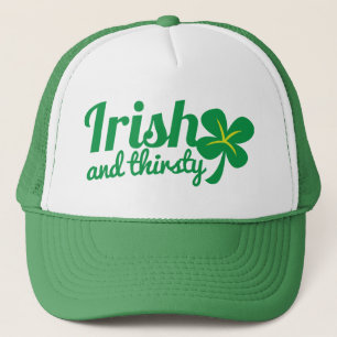 Casquette Jour de la Saint Patrick IRLANDAIS et TROISIÈME