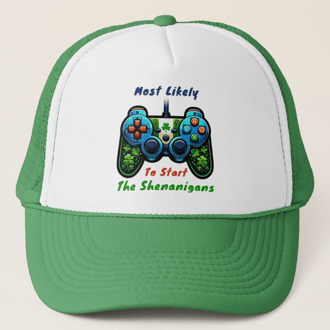 Casquette Jour de la Saint Patrick - Les Plus Susceptibles D (Devant)
