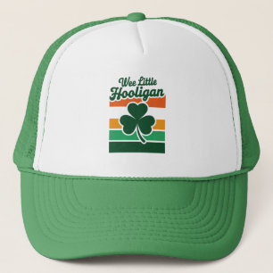 Casquette Jour de la Saint Patrick Wee Little Hooligan Drôle