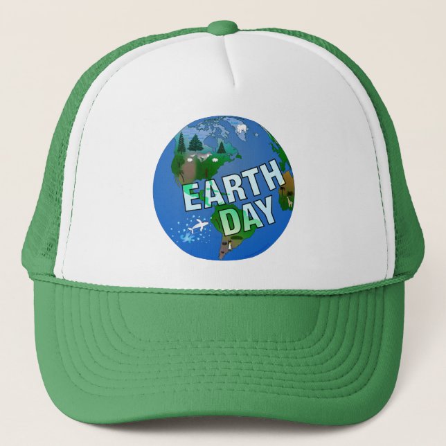 Casquette Jour de l'terre planétaire (Devant)